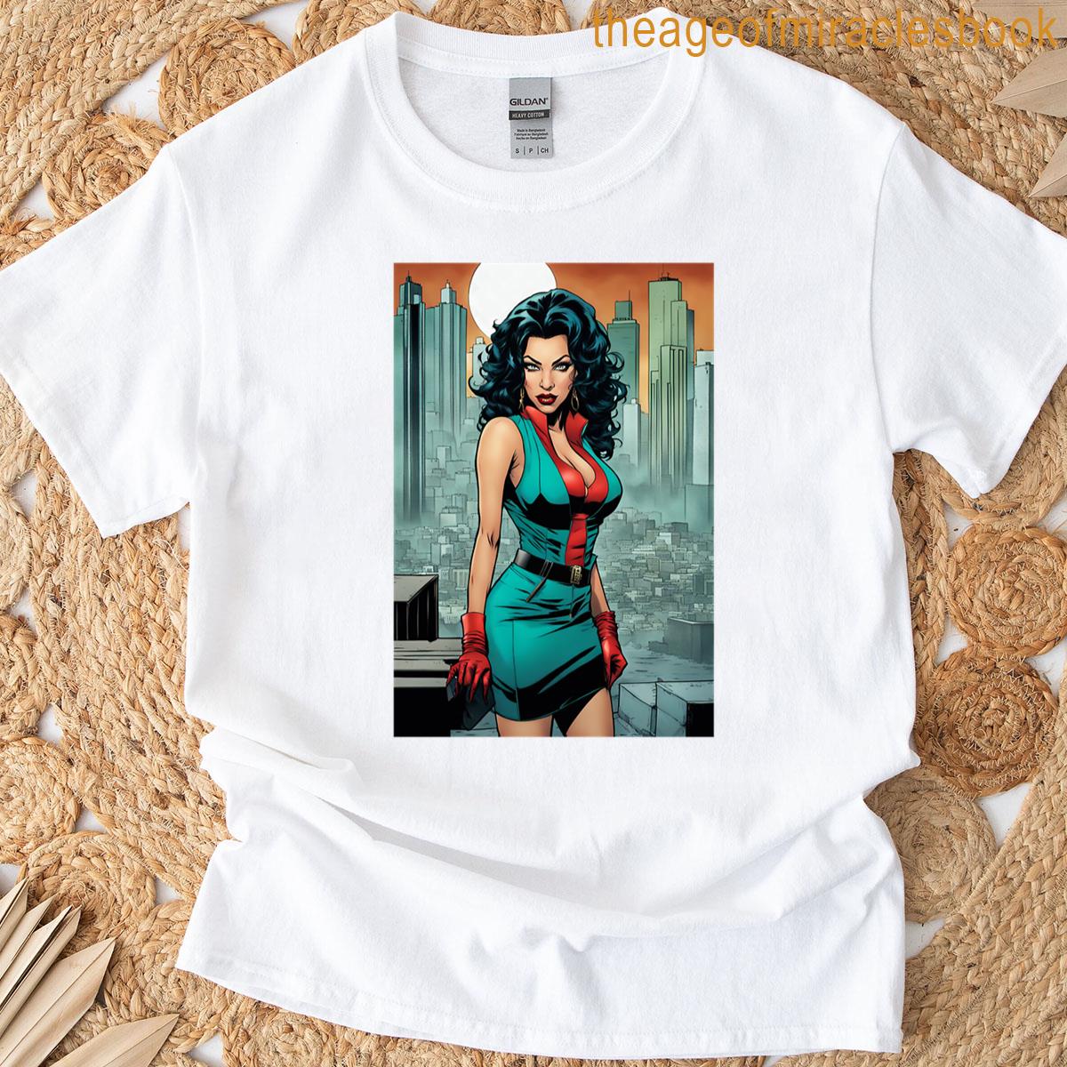 Cityscape Siren T-shirt
