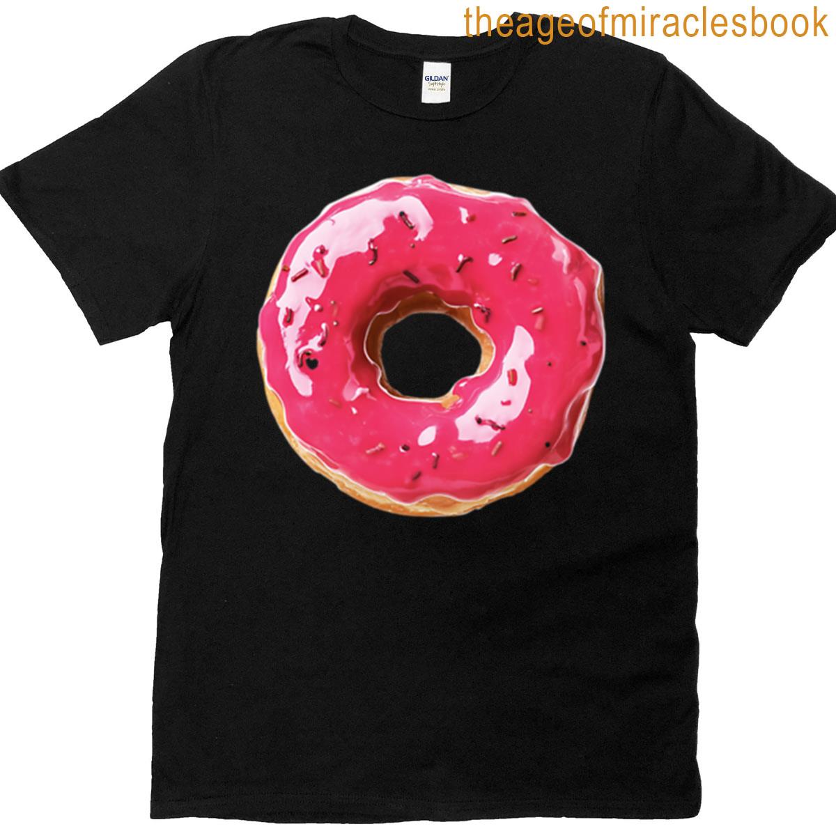 Donut With Pink Glazing T-shirt