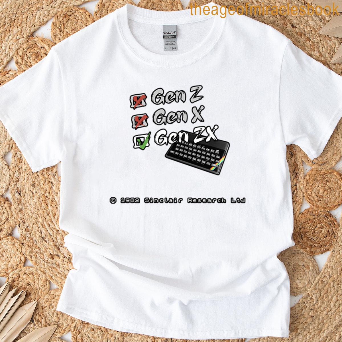 Generation Zx Was On A Spectrum T-shirt