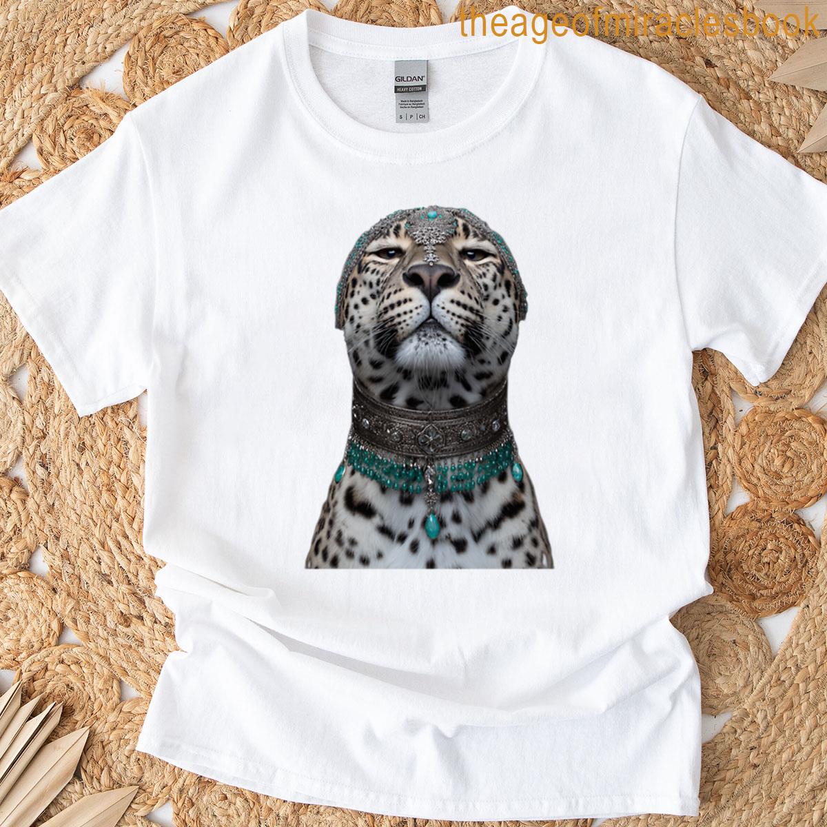 Leopard With Crystal 2 T-shirt