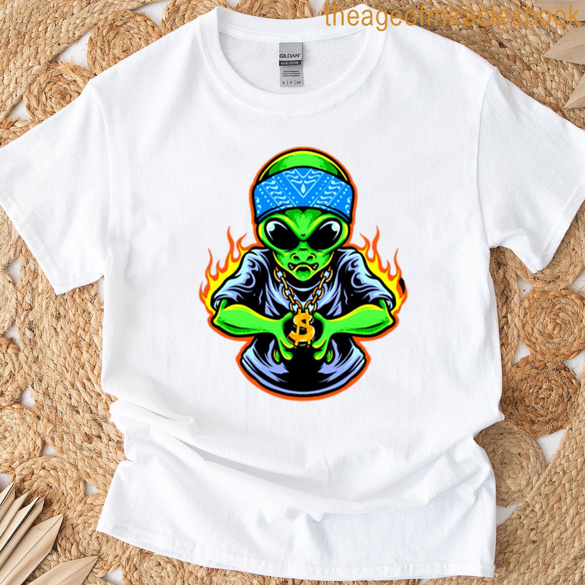 Neon Alien T-shirt