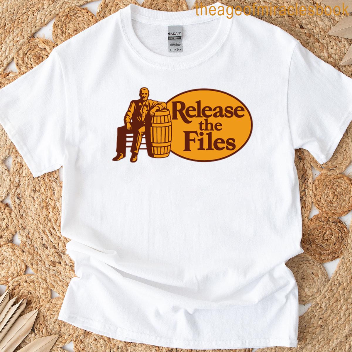 Release The Files Cracker T-shirt