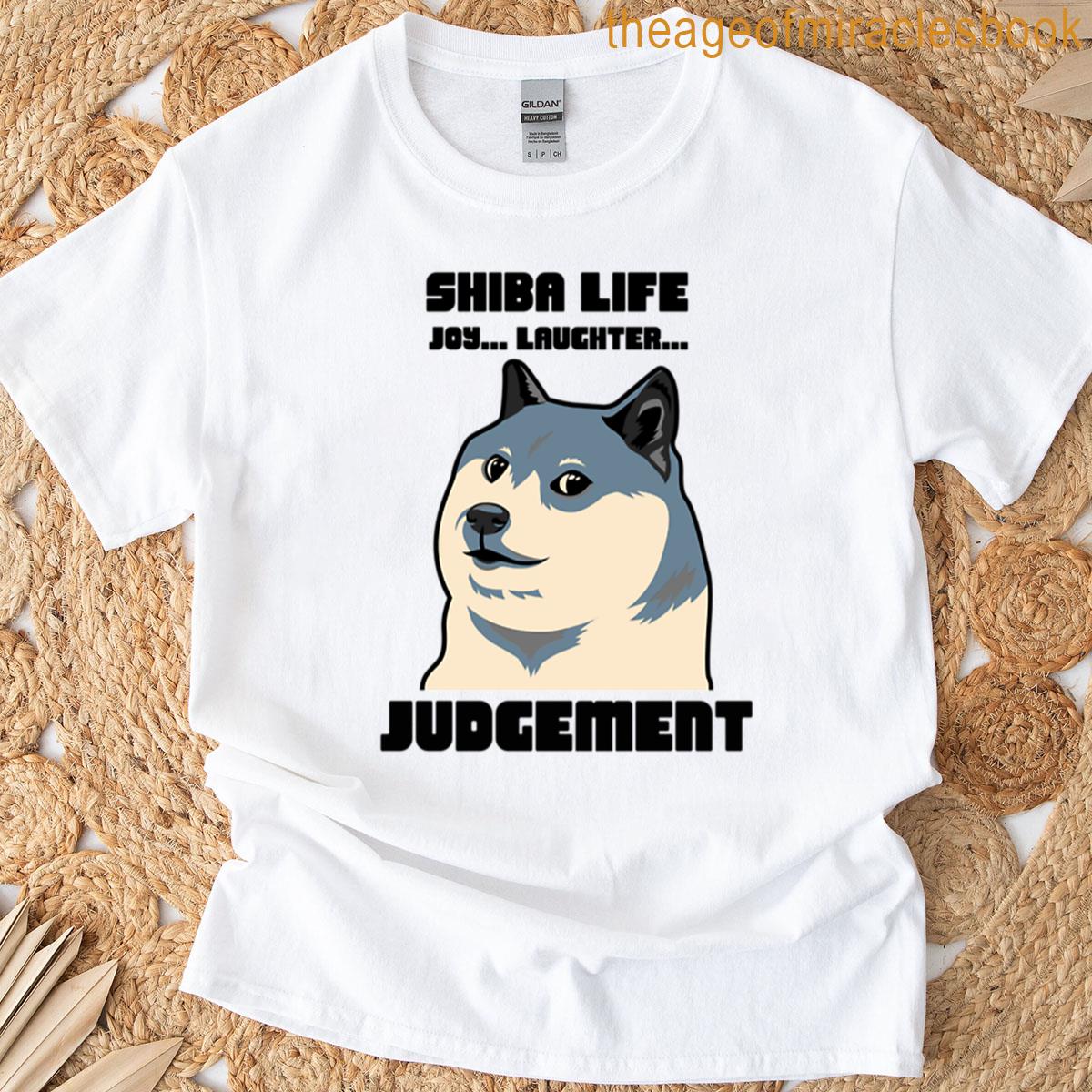 Shiba Judgement T-shirt