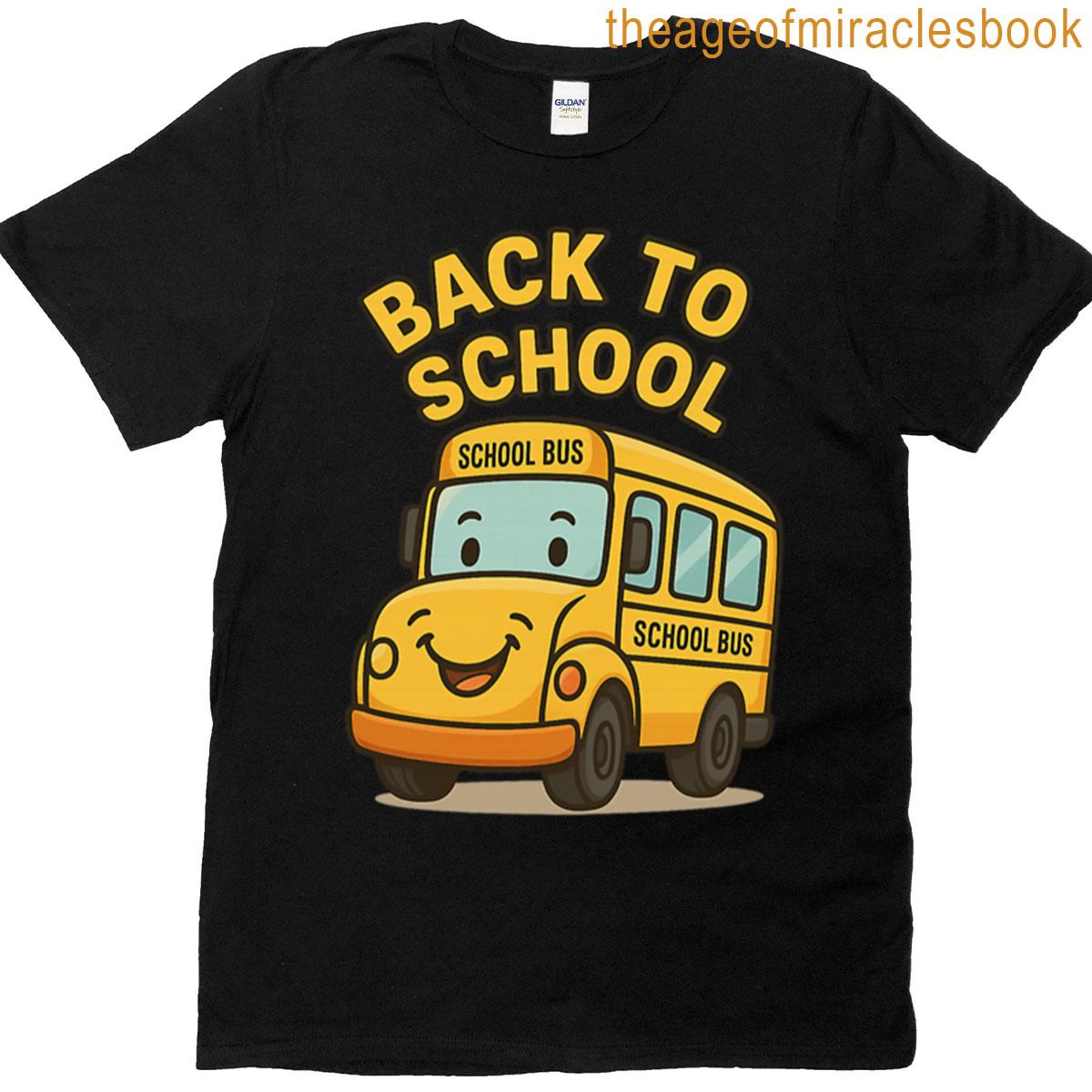 Back To School Smiling Bus T-shirt
