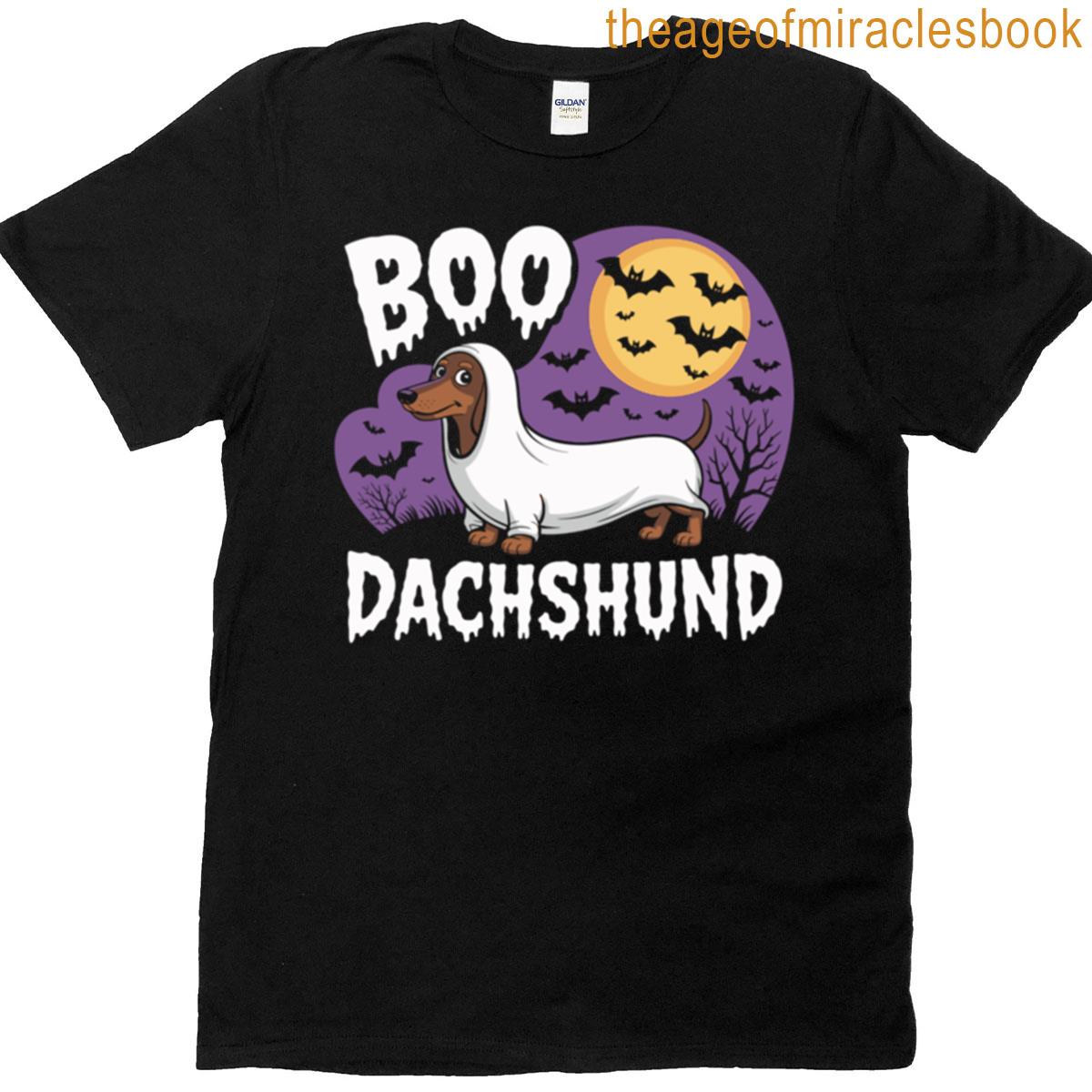 Boo Dachshund T-shirt