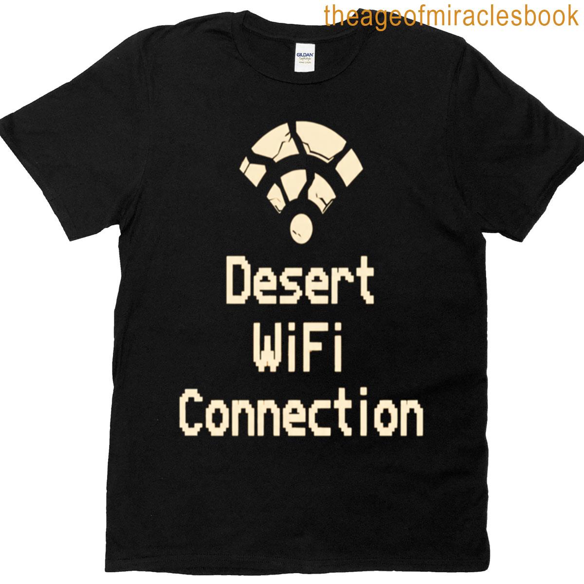 Desert Wifi Connection Oversized T-shirt