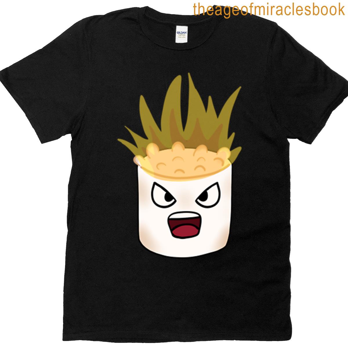 Marshmallow On Fire Oversized T-shirt