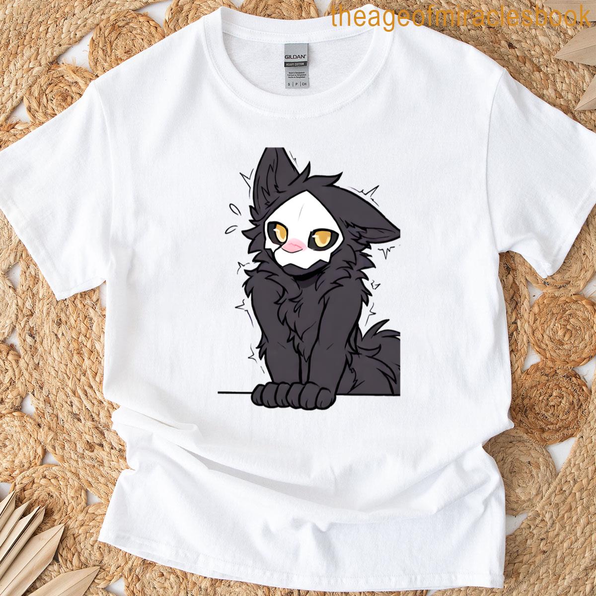 Masked Cutie Caught Red-cheeked T-shirt