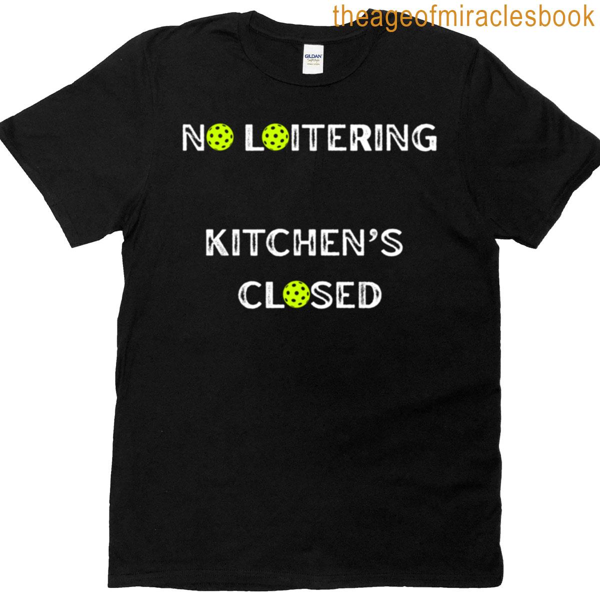 Pickleball – Kitchens Closed Oversized T-shirt