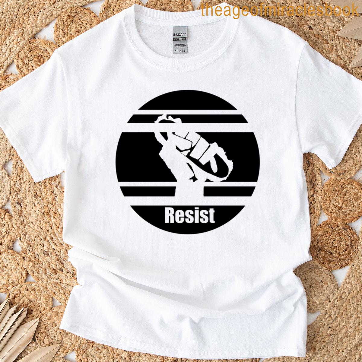 Resist The Sandwich – Black Oversized T-shirt