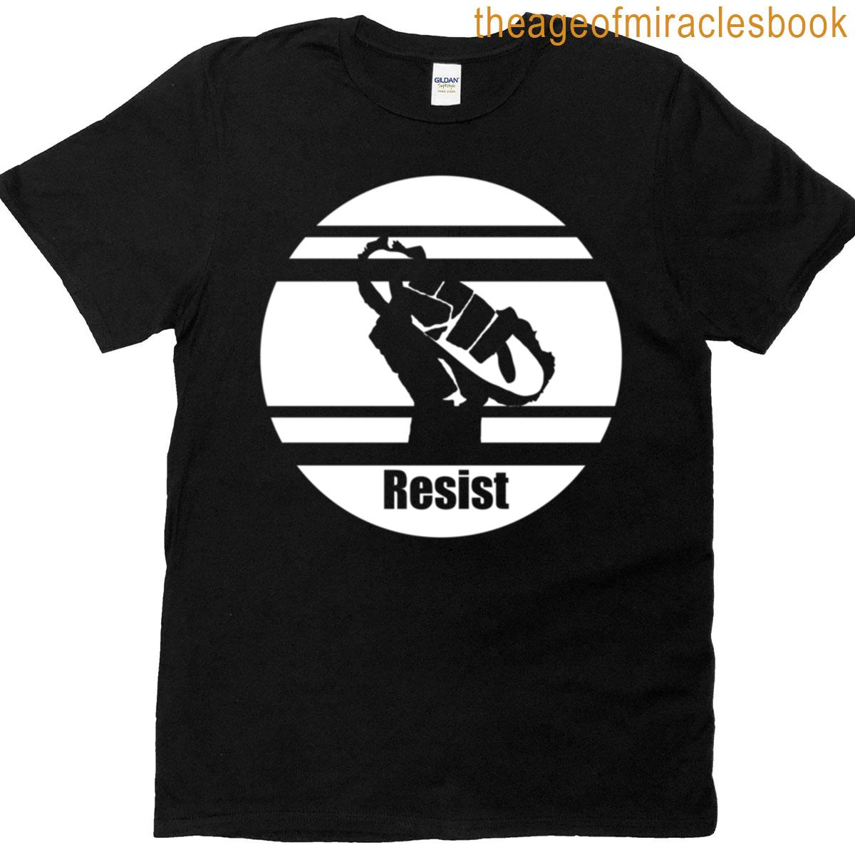 Resist The Sandwich – White Oversized T-shirt