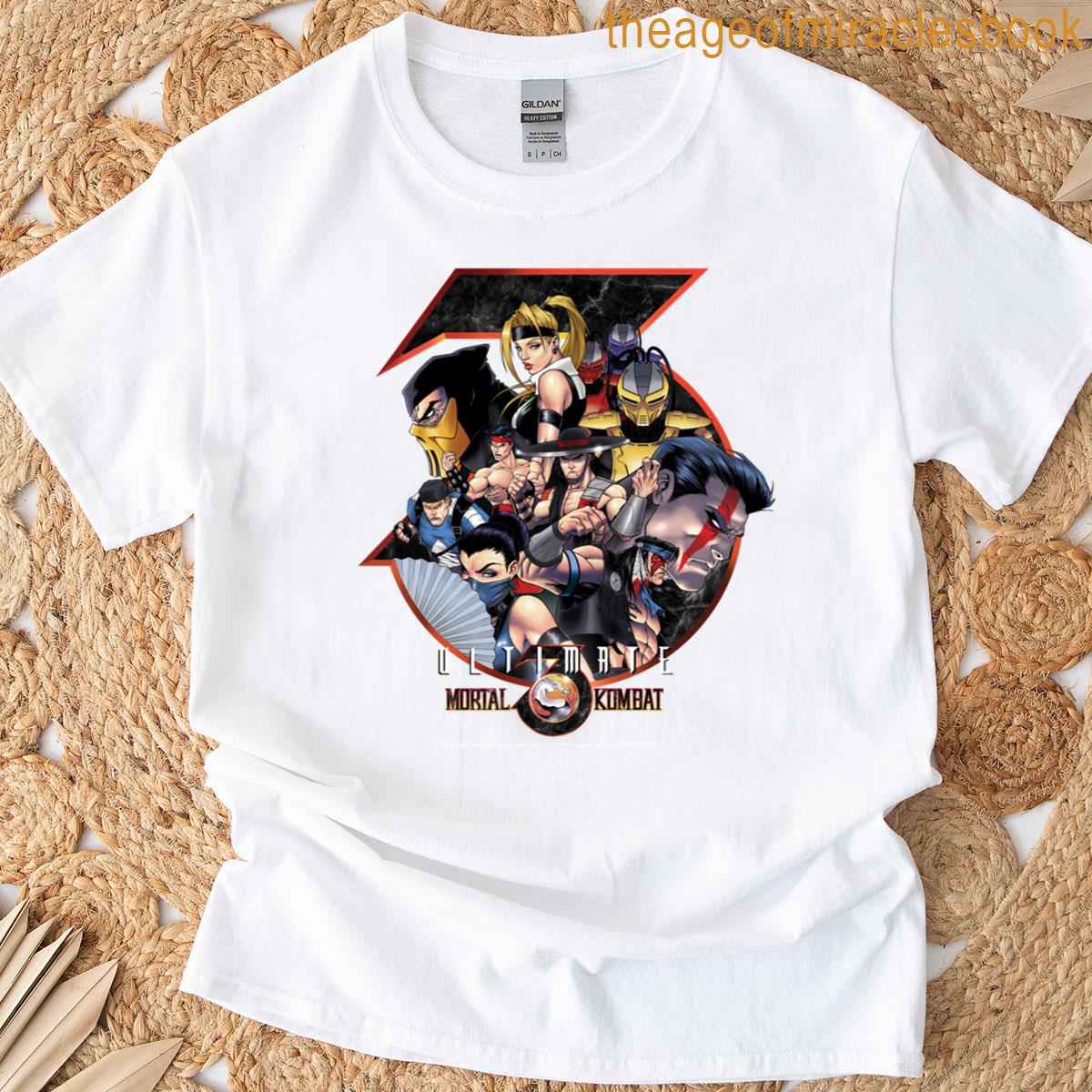 Ultimate Mortal Combat Merch Characters T-shirt