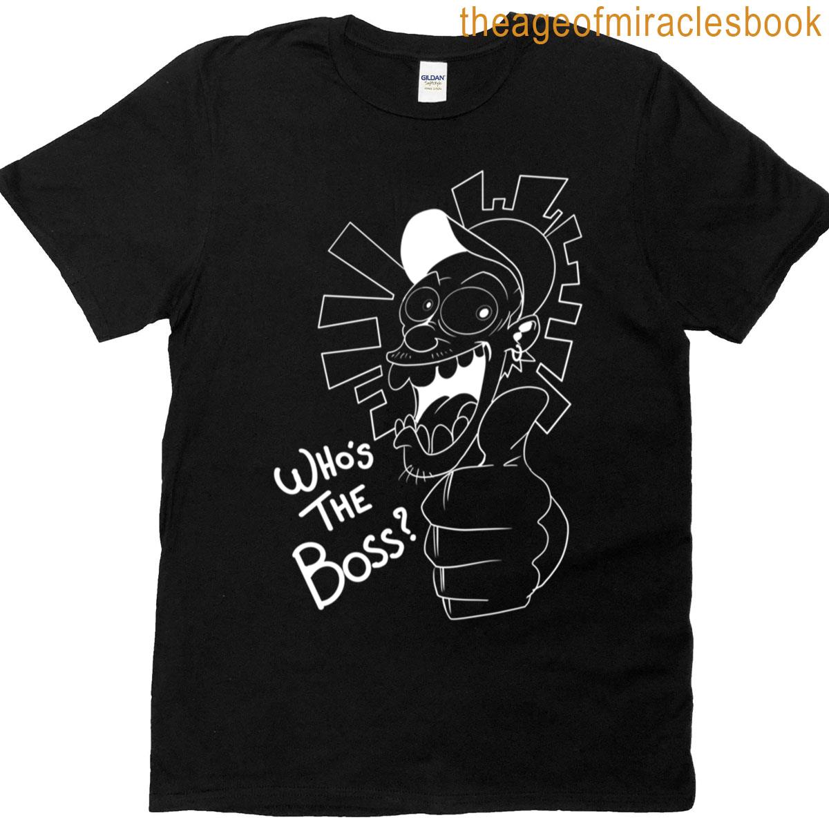 Whos The Boss Oversized T-shirt