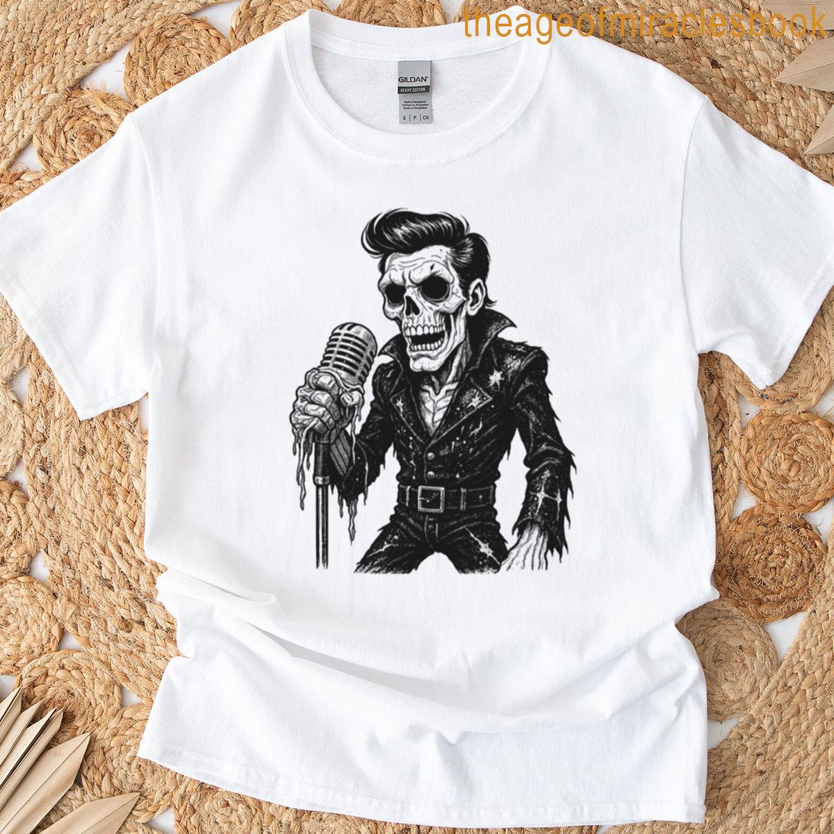 Zombie Elvis Oversized T-shirt