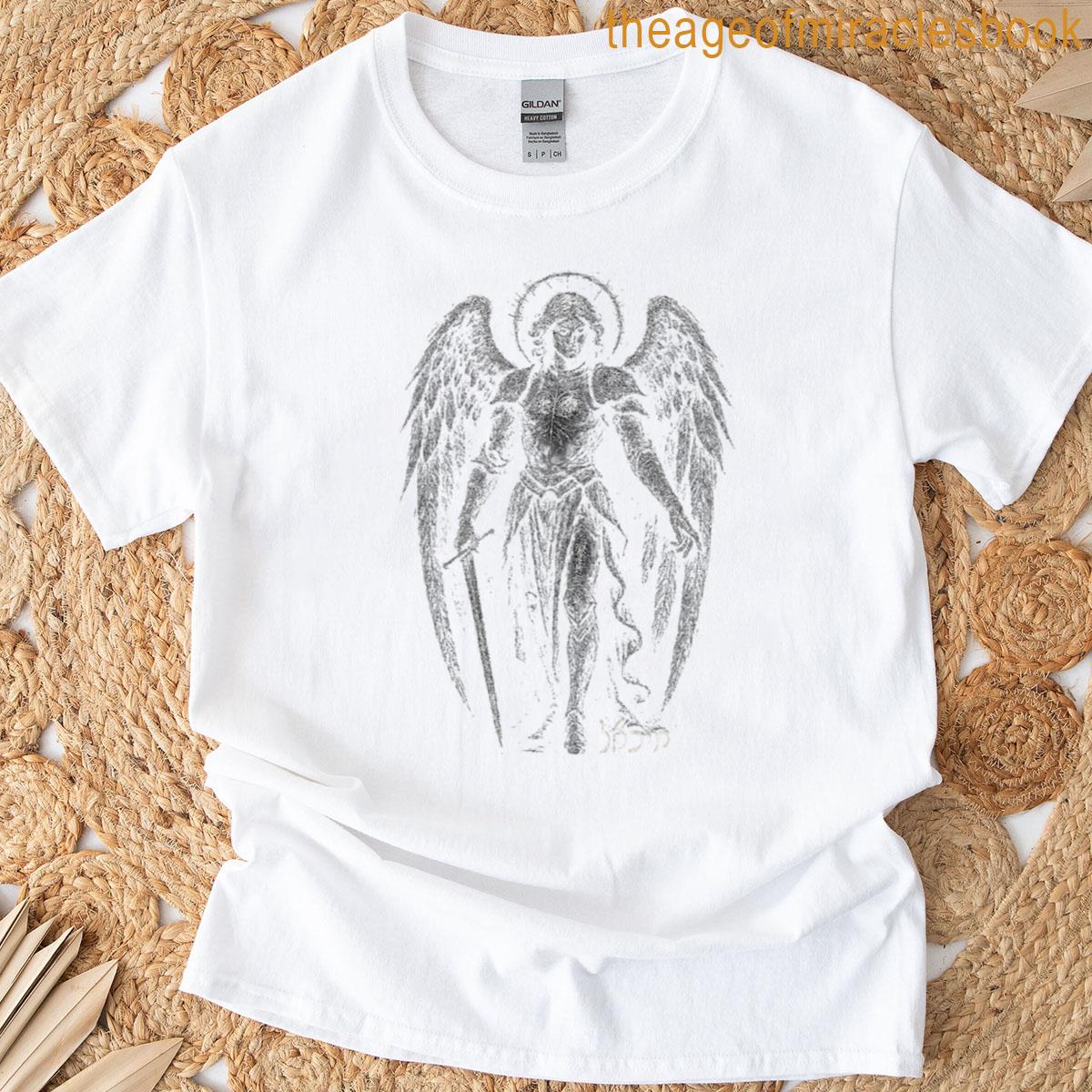 Archangel Michael Gothic Protector T-shirt