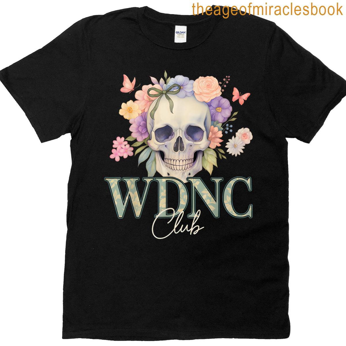 Retro Floral Skull Style T-shirt