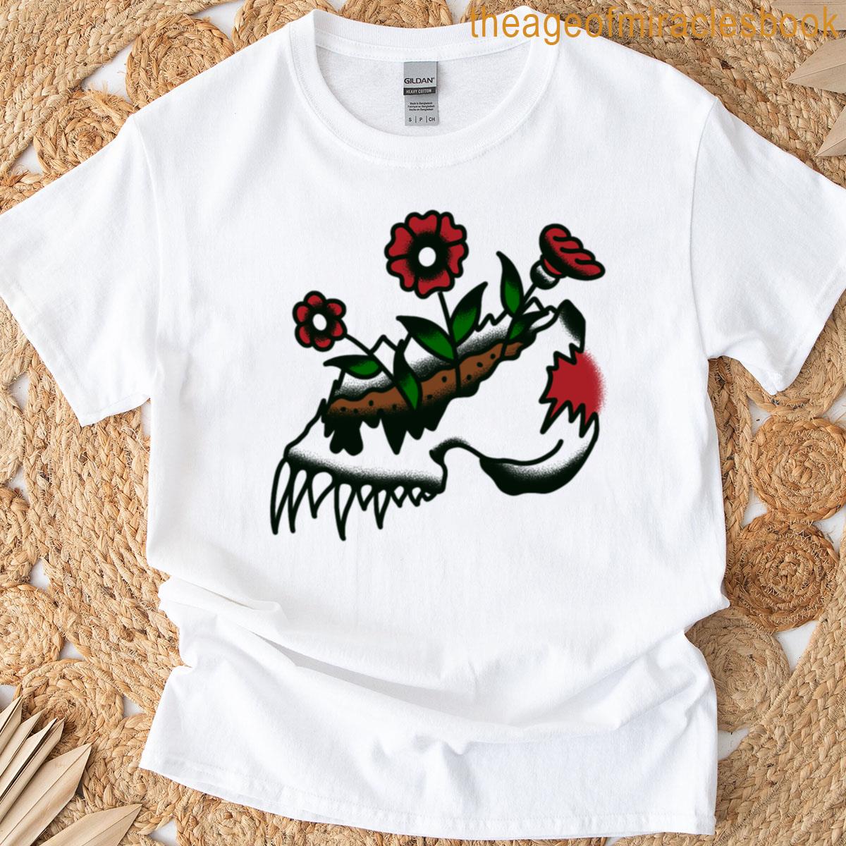 Skull Flowers T-shirt