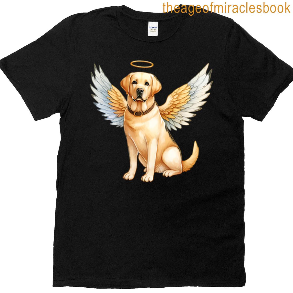 Yellow Labrador Retriever Angel T-shirt