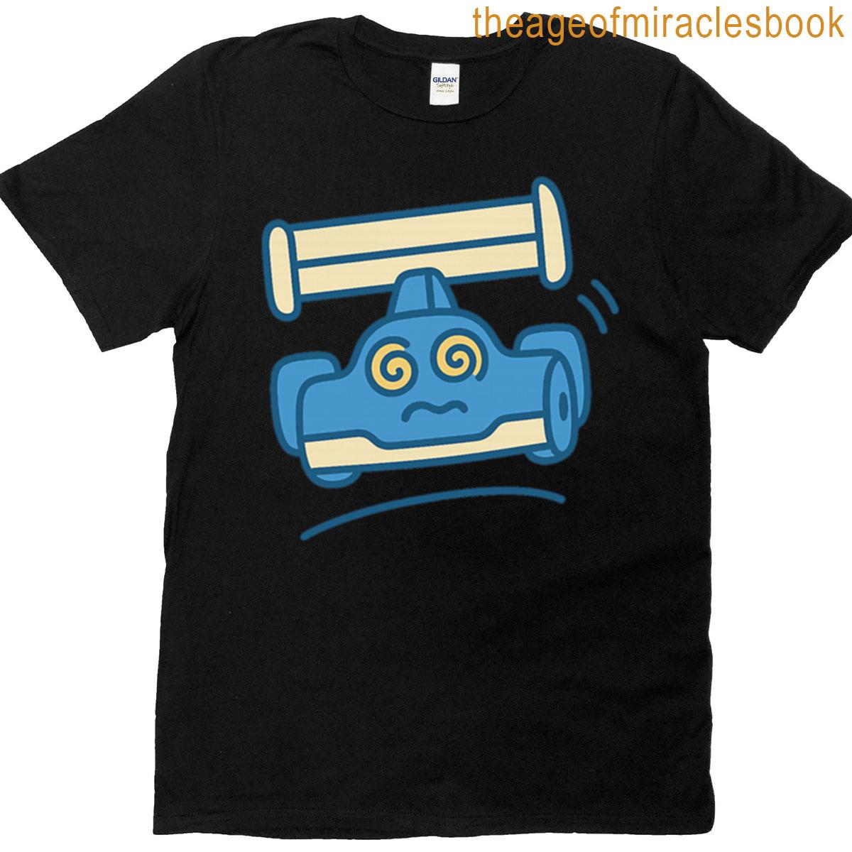 Blue Dizzy Formula1 Oversized T-shirt