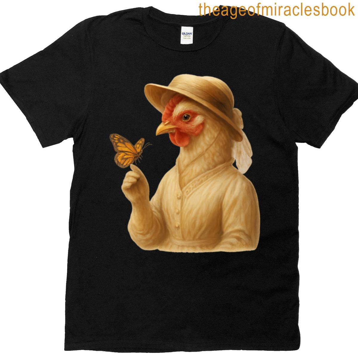 Butterfly Researcher Hen T-shirt
