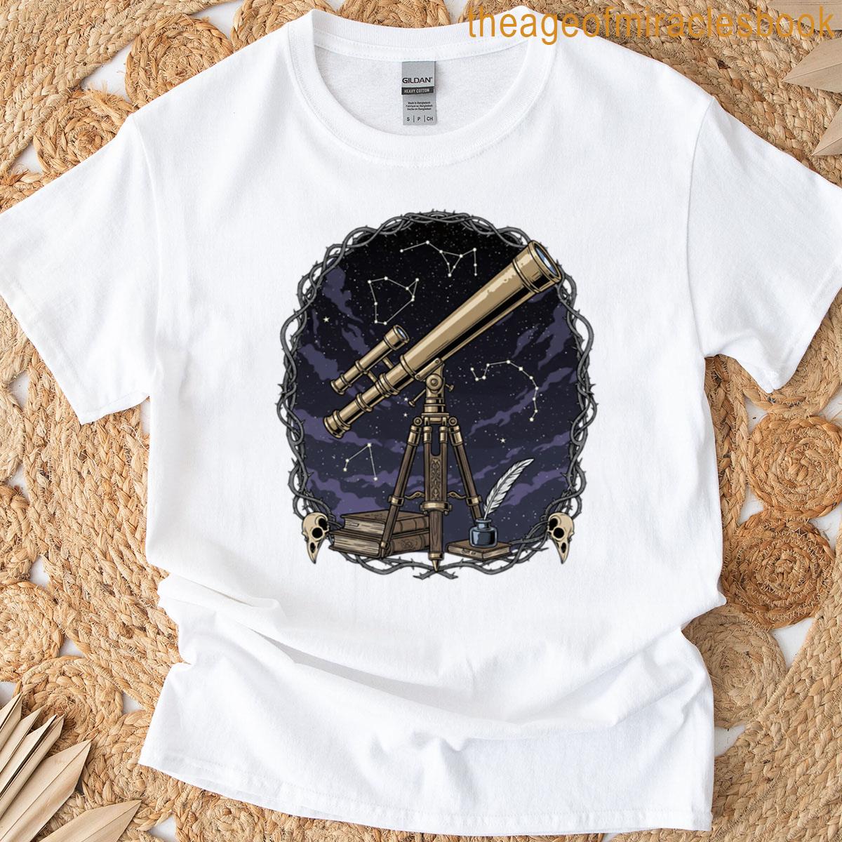 Gothic Telescope Constellations T-shirt