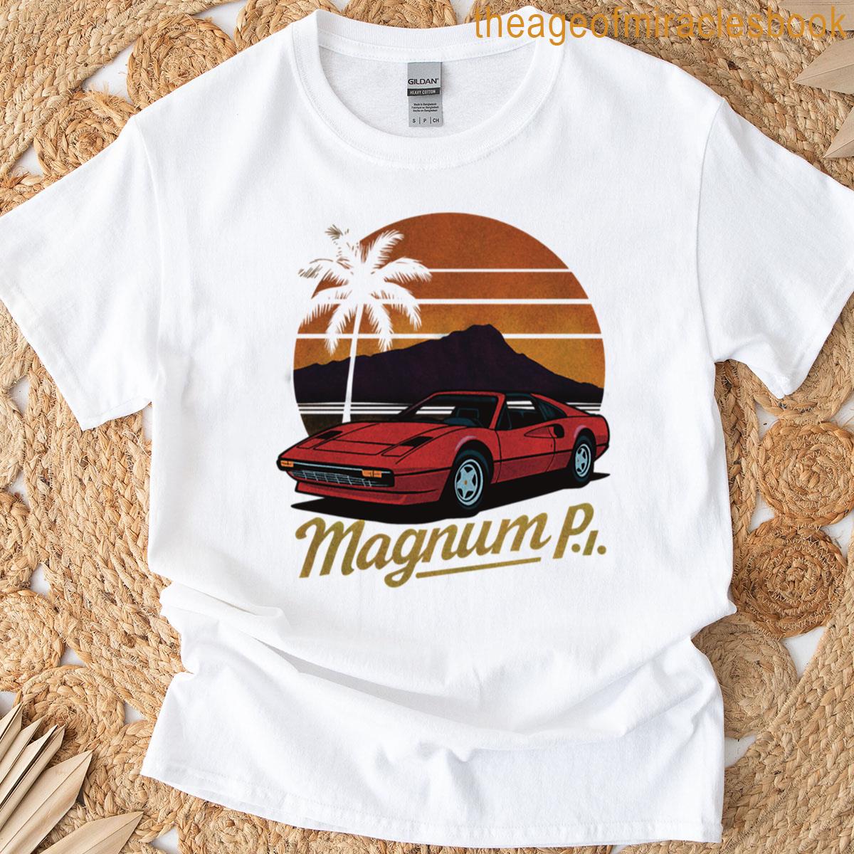 Magnum Pi Tv Oversized T-shirt