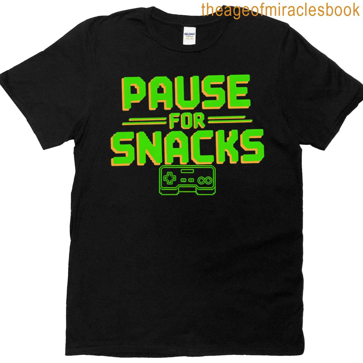 Pause For Snacks Tee T-shirt