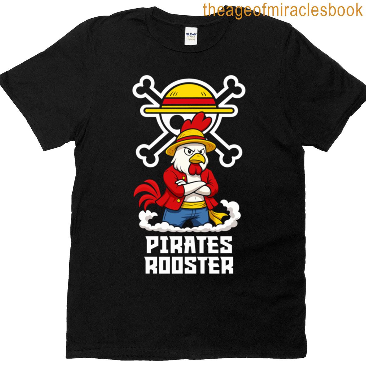 Pirates Rooster Oversized T-shirt