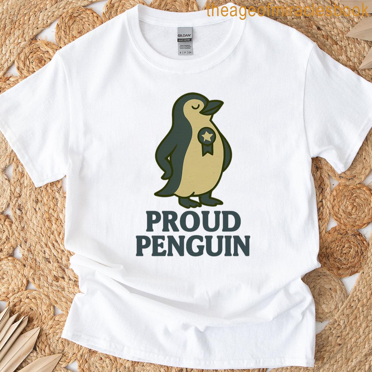 Proud Penguin Oversized T-shirt