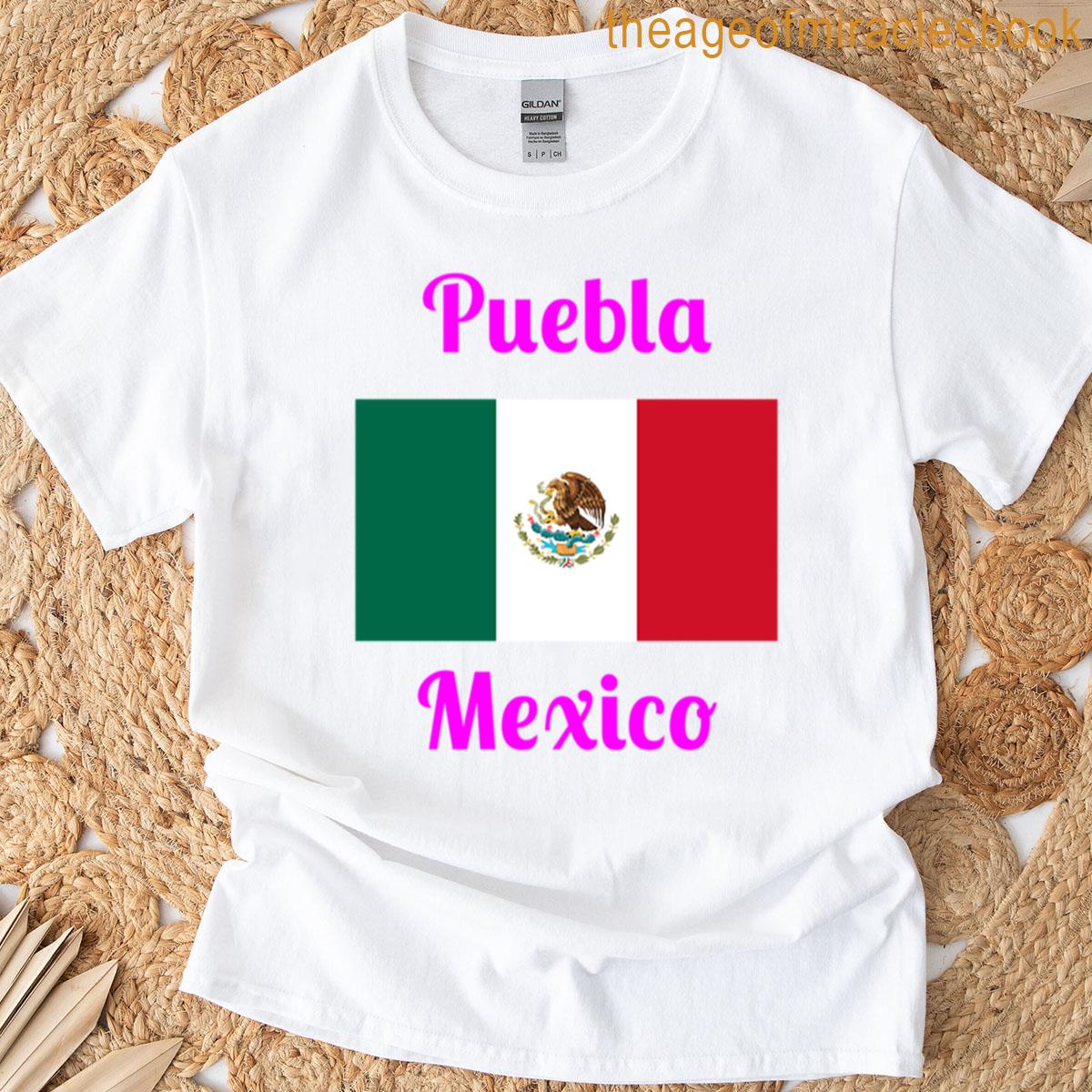 Puebla Mexico – Stylish Prints T-shirt