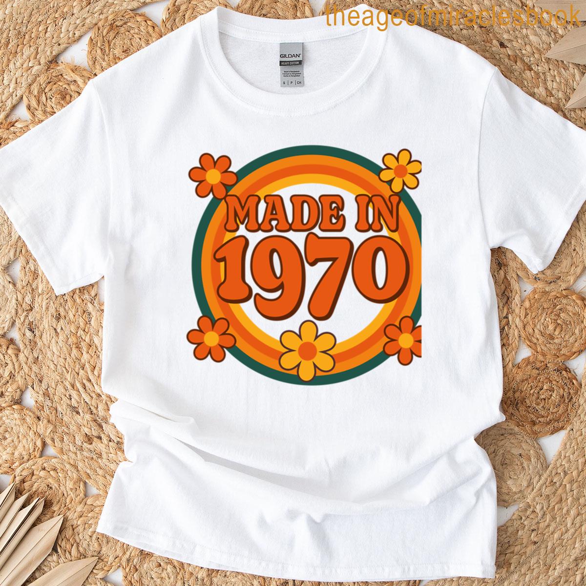 Retro 70s Birthday Design T-shirt