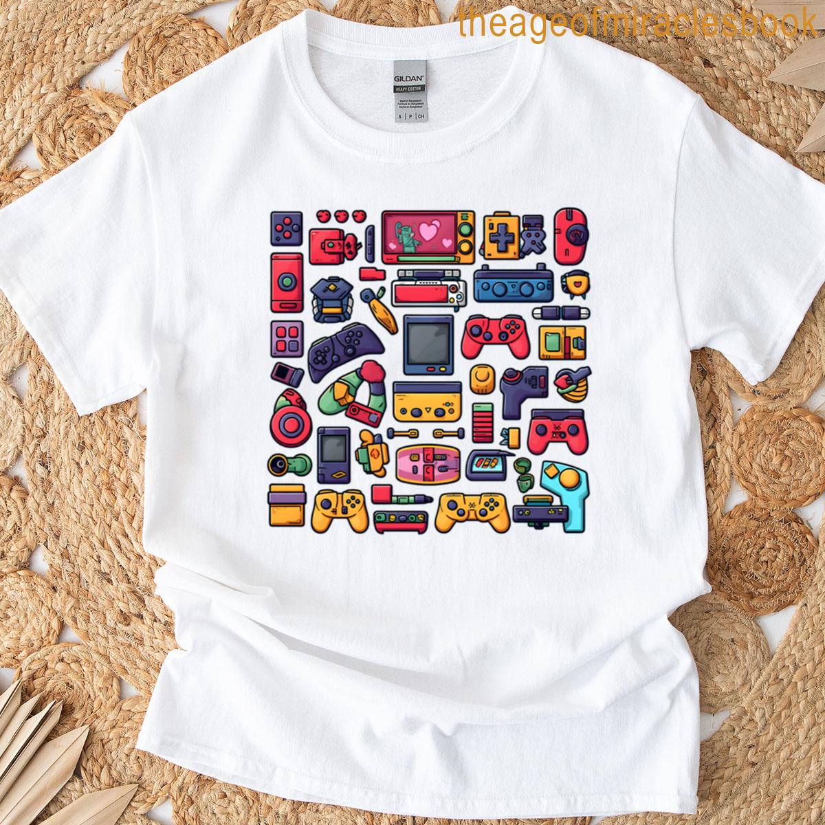 Retro Game Gadgets T-shirt