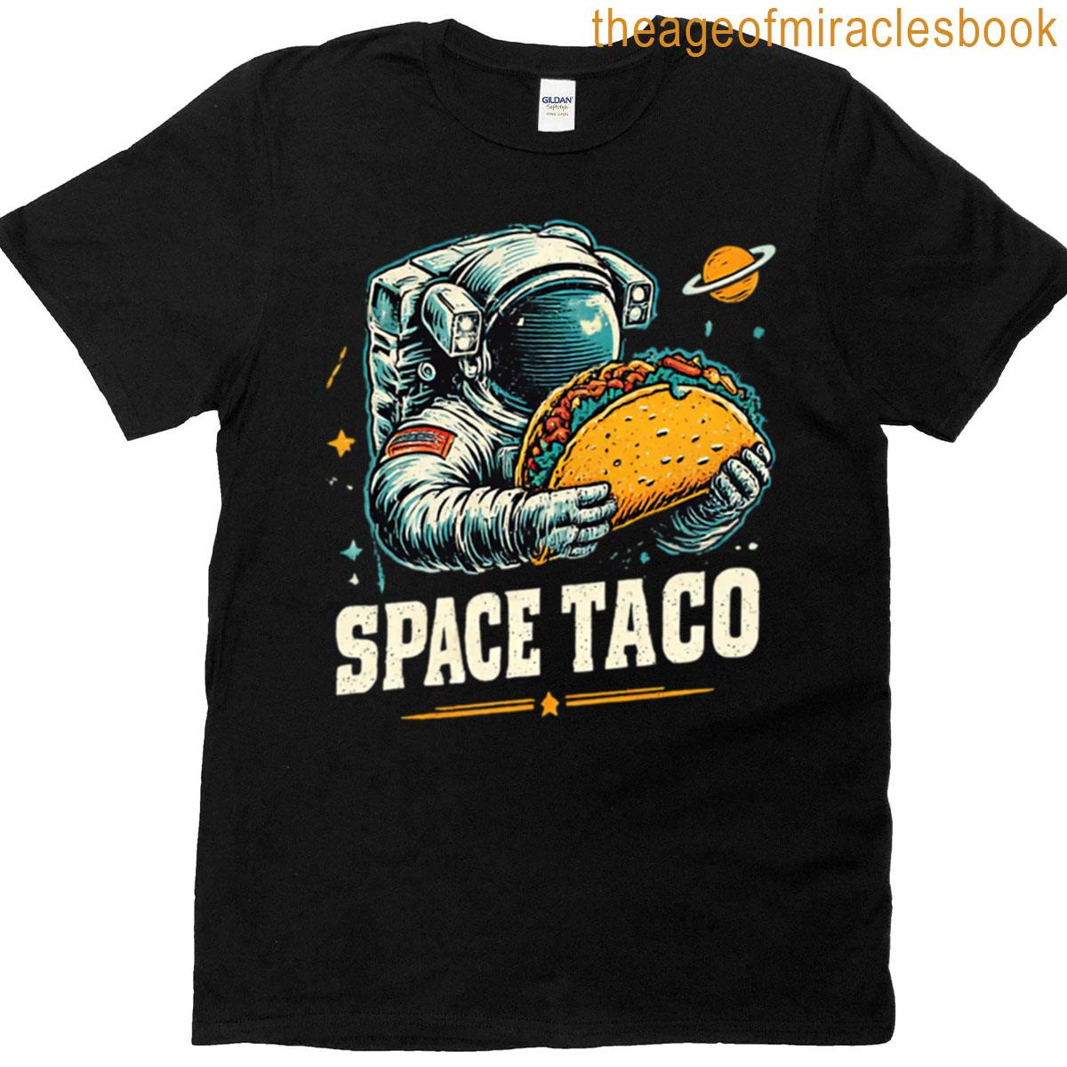 Retro Space Taco Oversized T-shirt