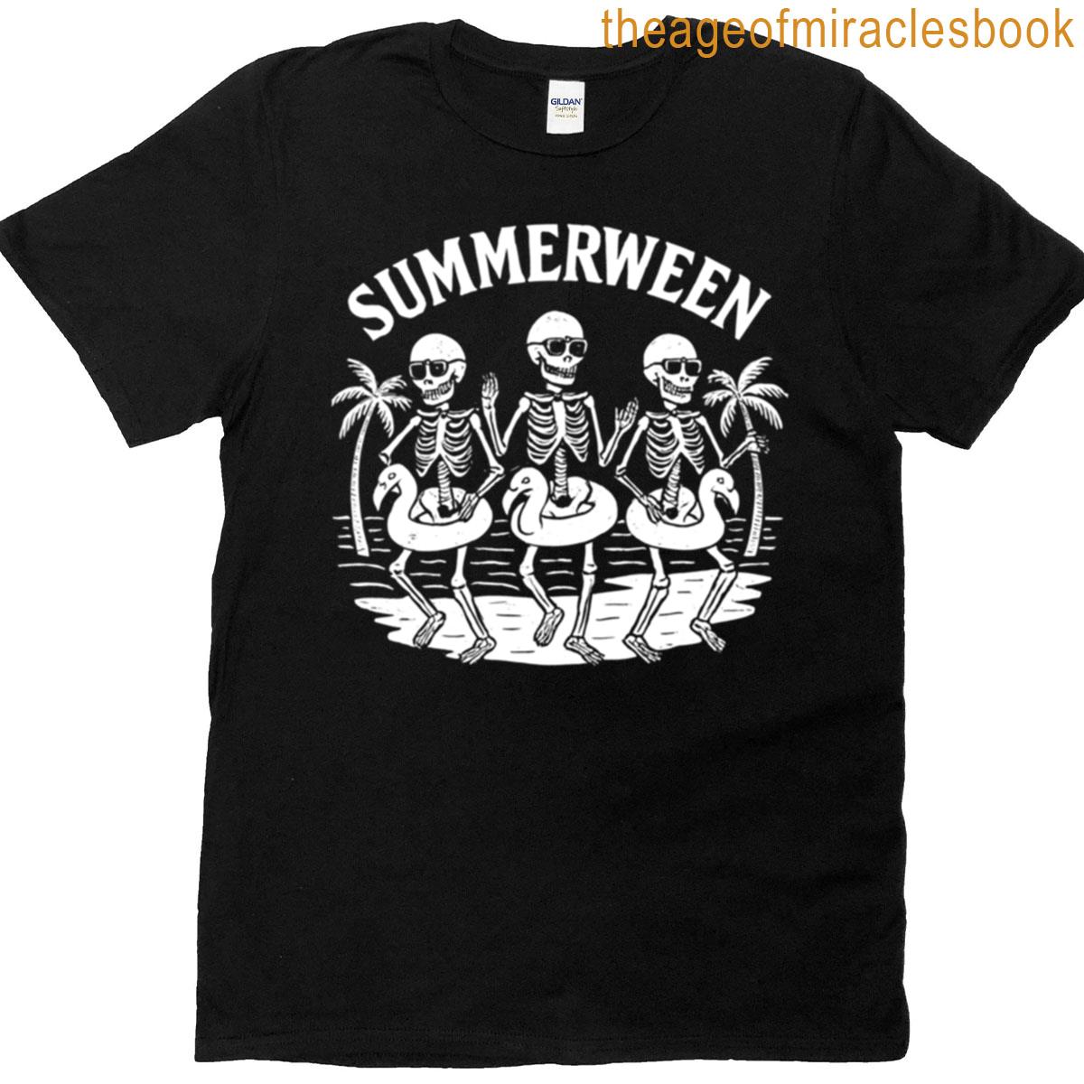 Summerween Summer Halloween Funny Summerween Gear T-shirt