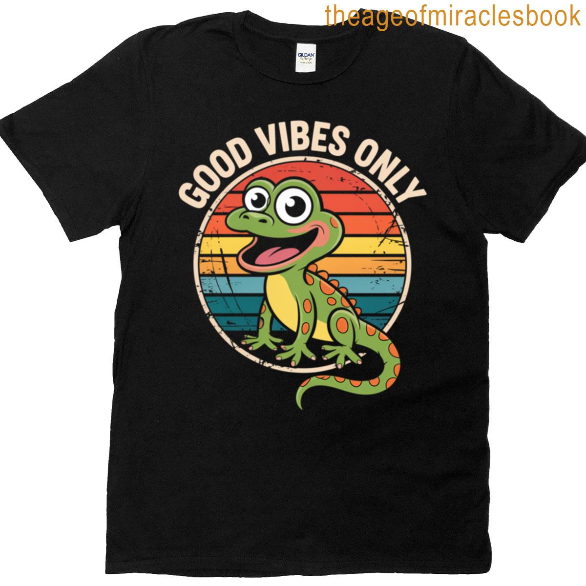 Vintage Retro Funny Lizard T-shirt