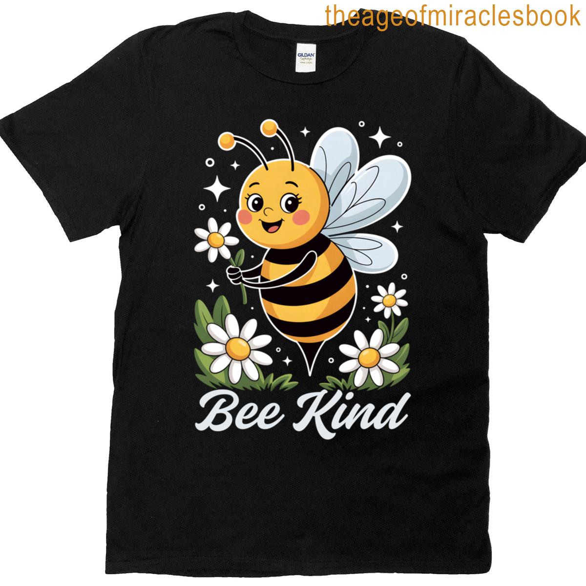 Bee Kind Beekeeping Kindness Flower Beekeeper Bumblebee T-shirt