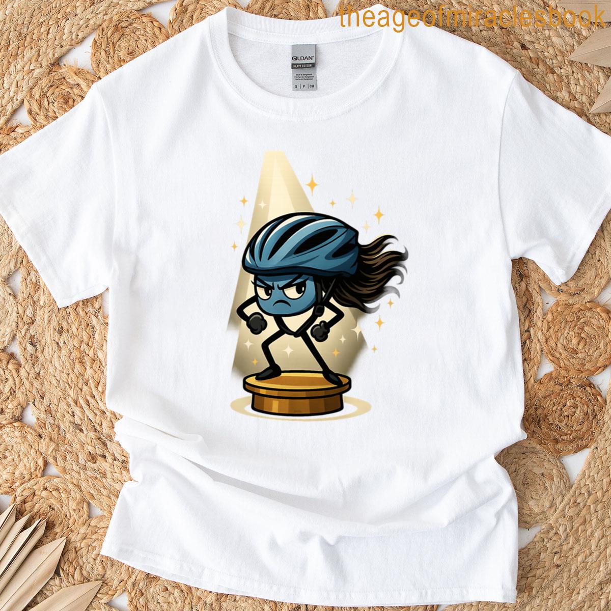 Blue Helmet Diva T-shirt