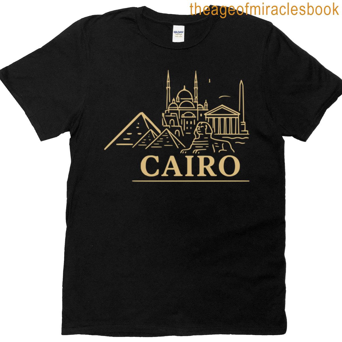 Cairo Skyline – Cities Horizons Series T-shirt