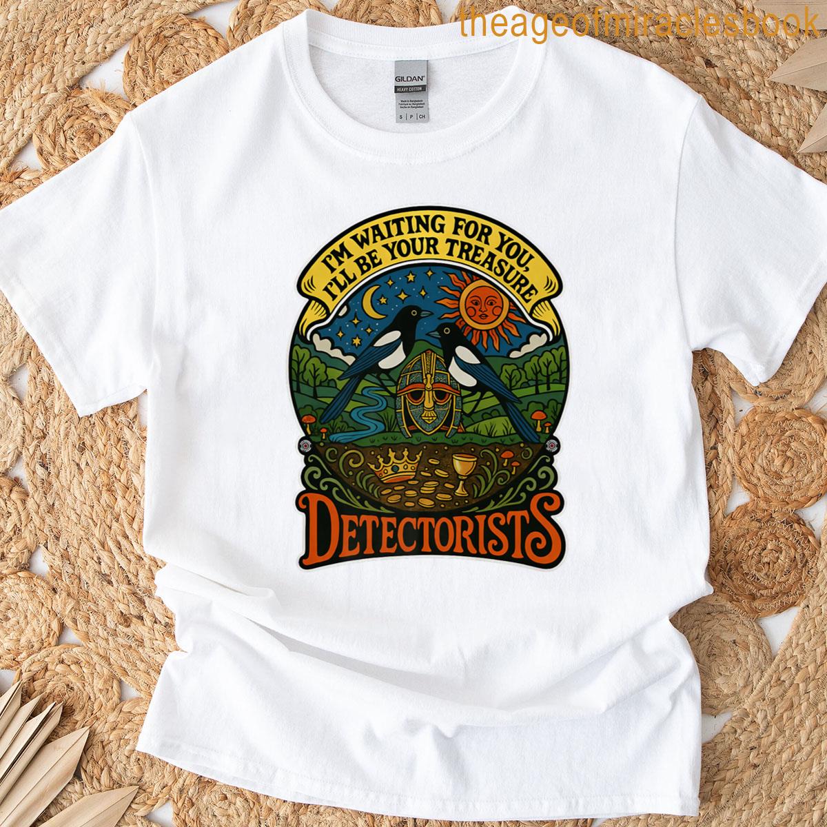 Detectorists Magpie Folk Treasure Premium T-shirt