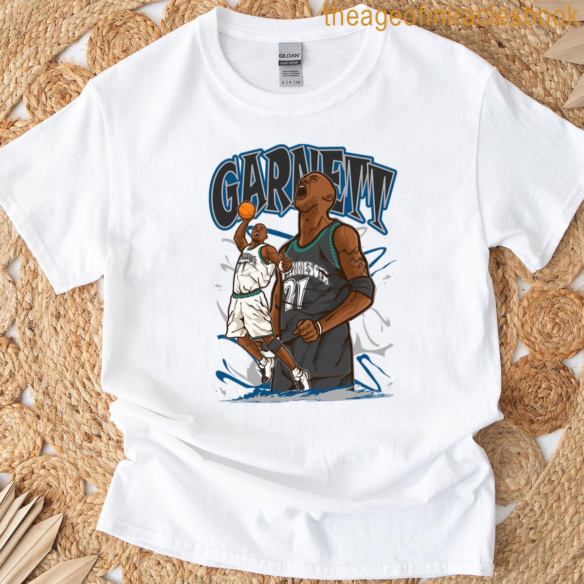 Kevin Garnett Cartoon T-shirt