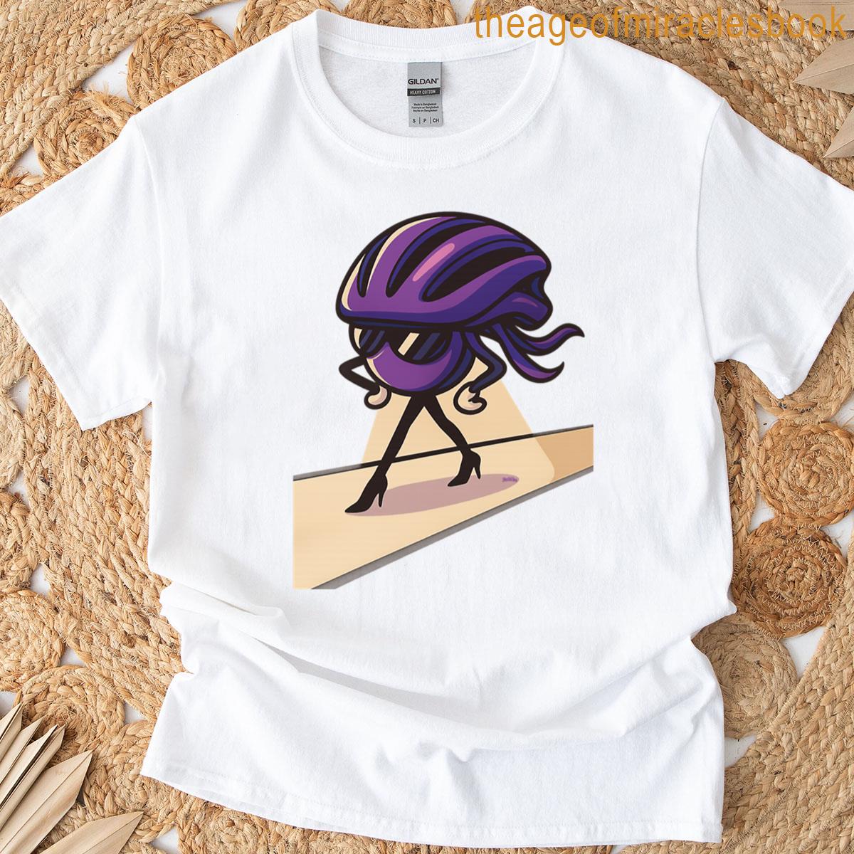 Purple Helmet Catwalk T-shirt