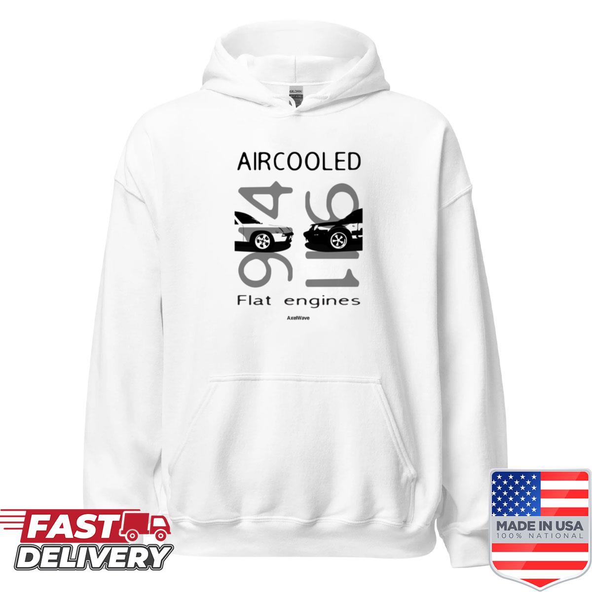 Alternative view of Aircooled Flat Engines Shirt