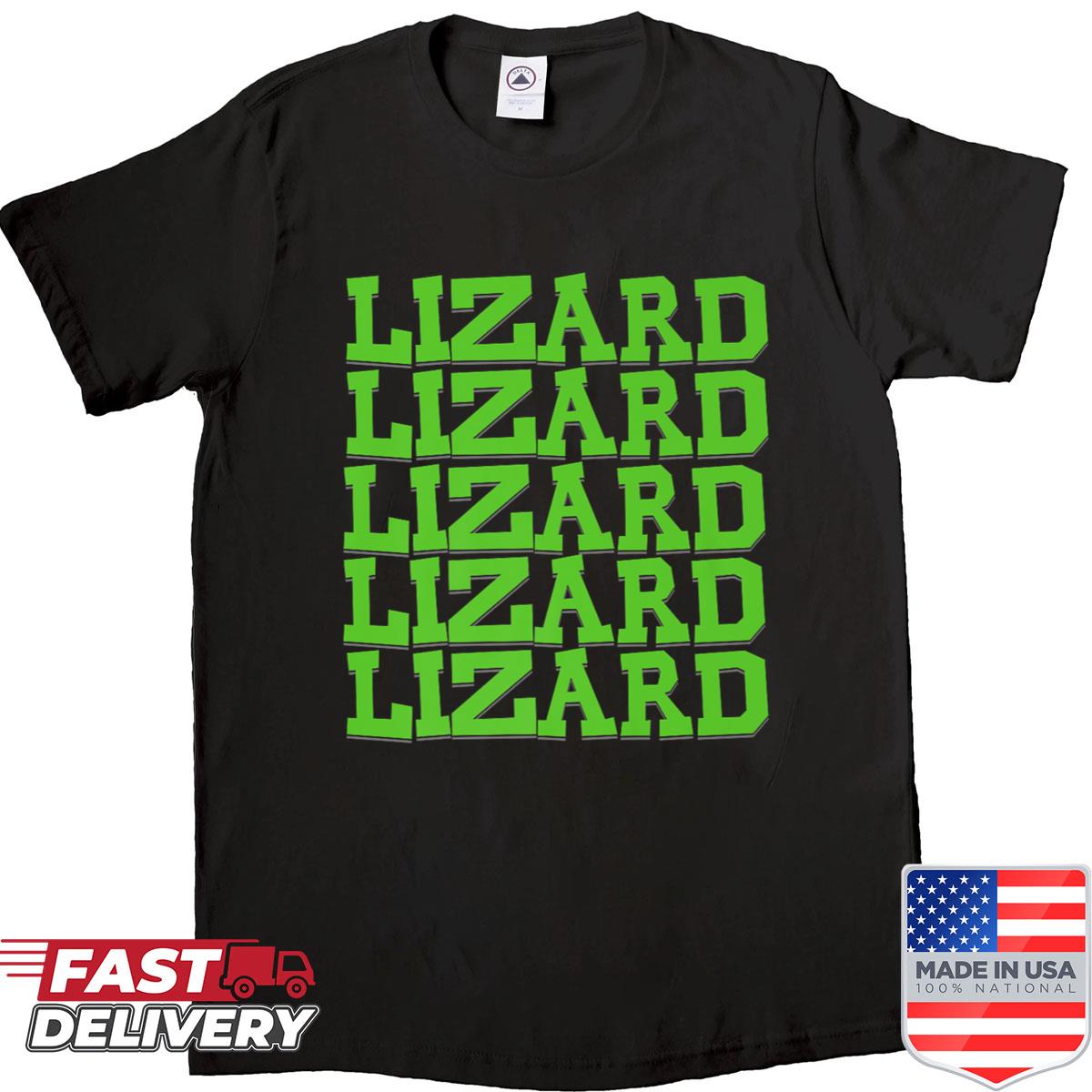 Lizard Lizard Lizard Funny Trending Meme Premium Shirt