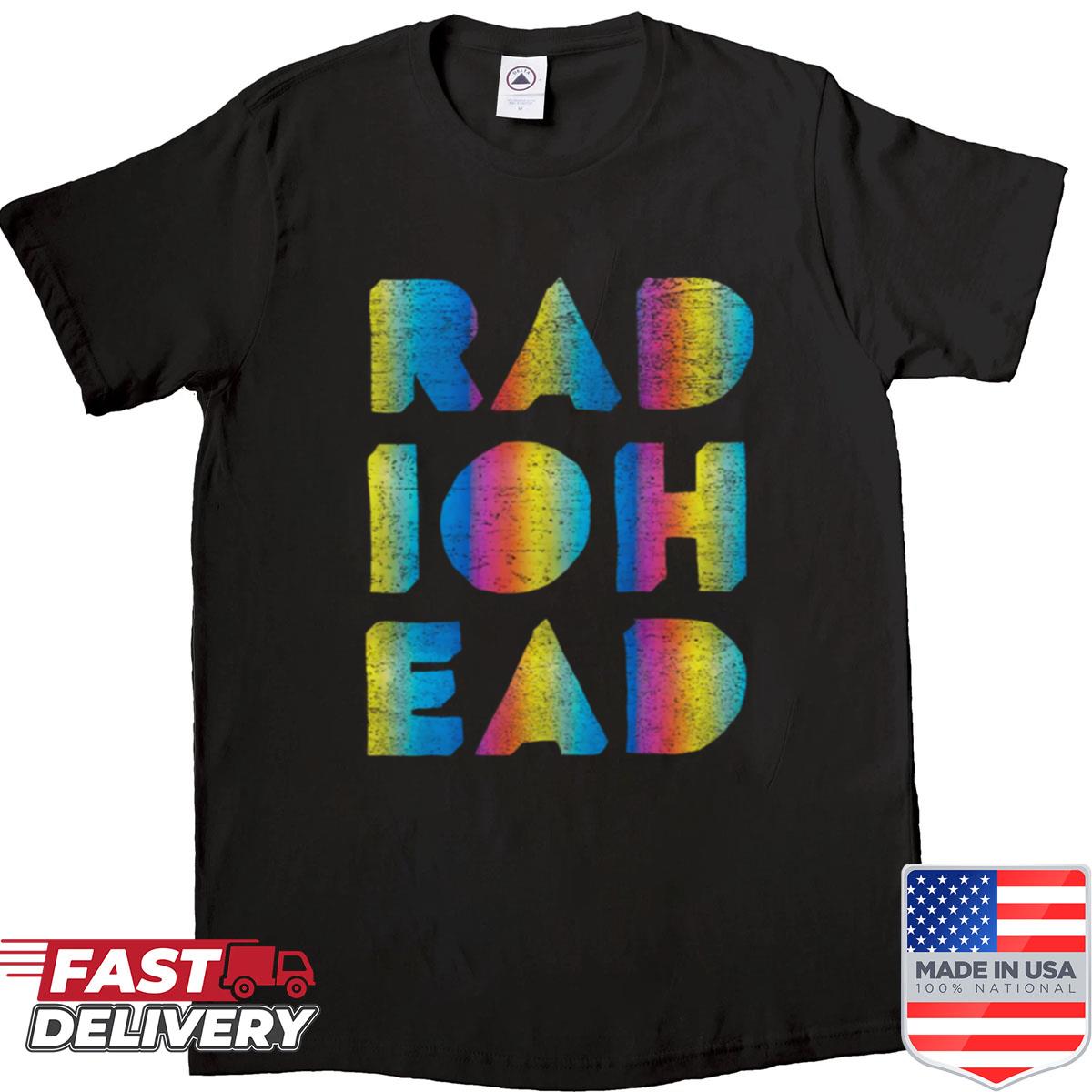 Rdihad Rainbow Cut Out Shirt