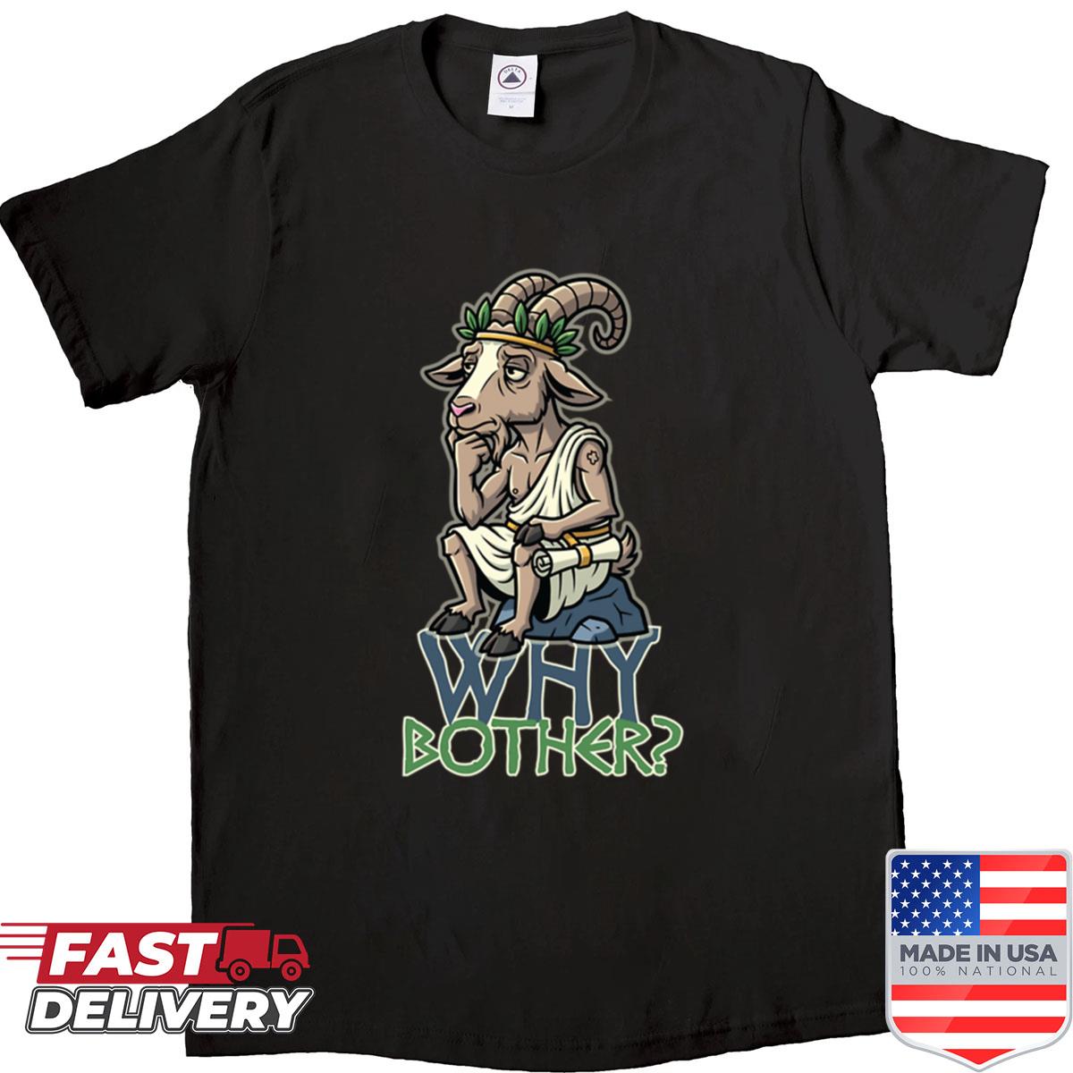 Philosopher Goat Shirt