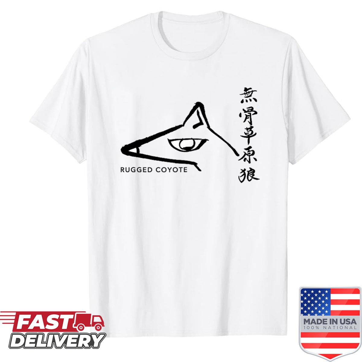 Rugged Coyote Side Face Shirt