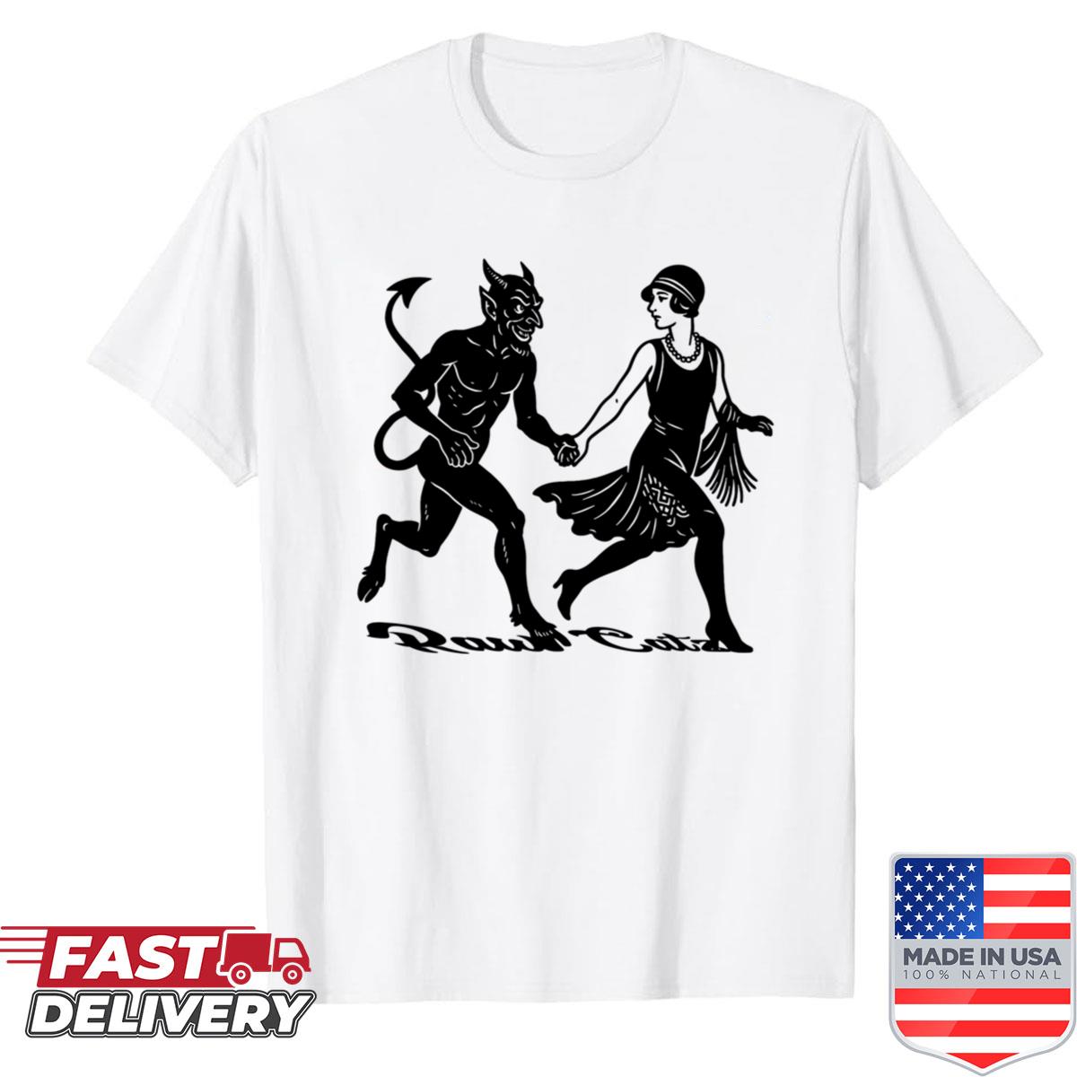 Walking With The Devil – Raw Catz Shirt