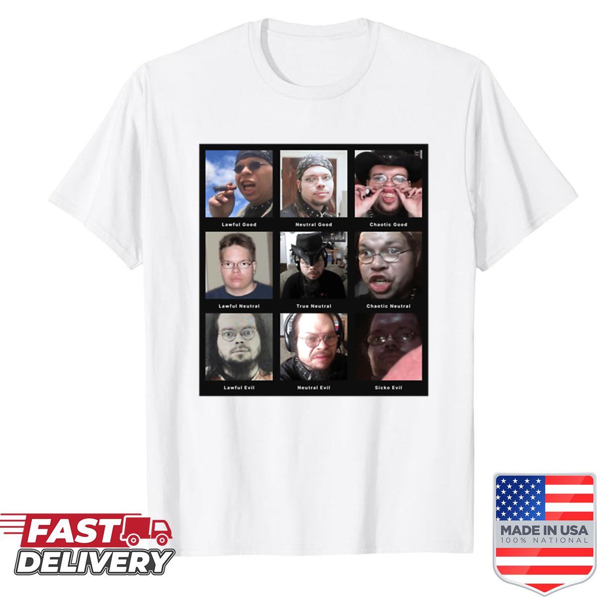 Kingcobrajfs Directional Morality Chart Shirt