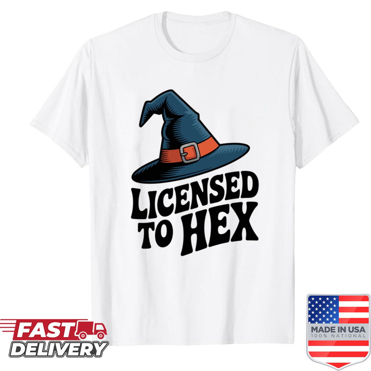 Licensed To Hex Oversized Shirt