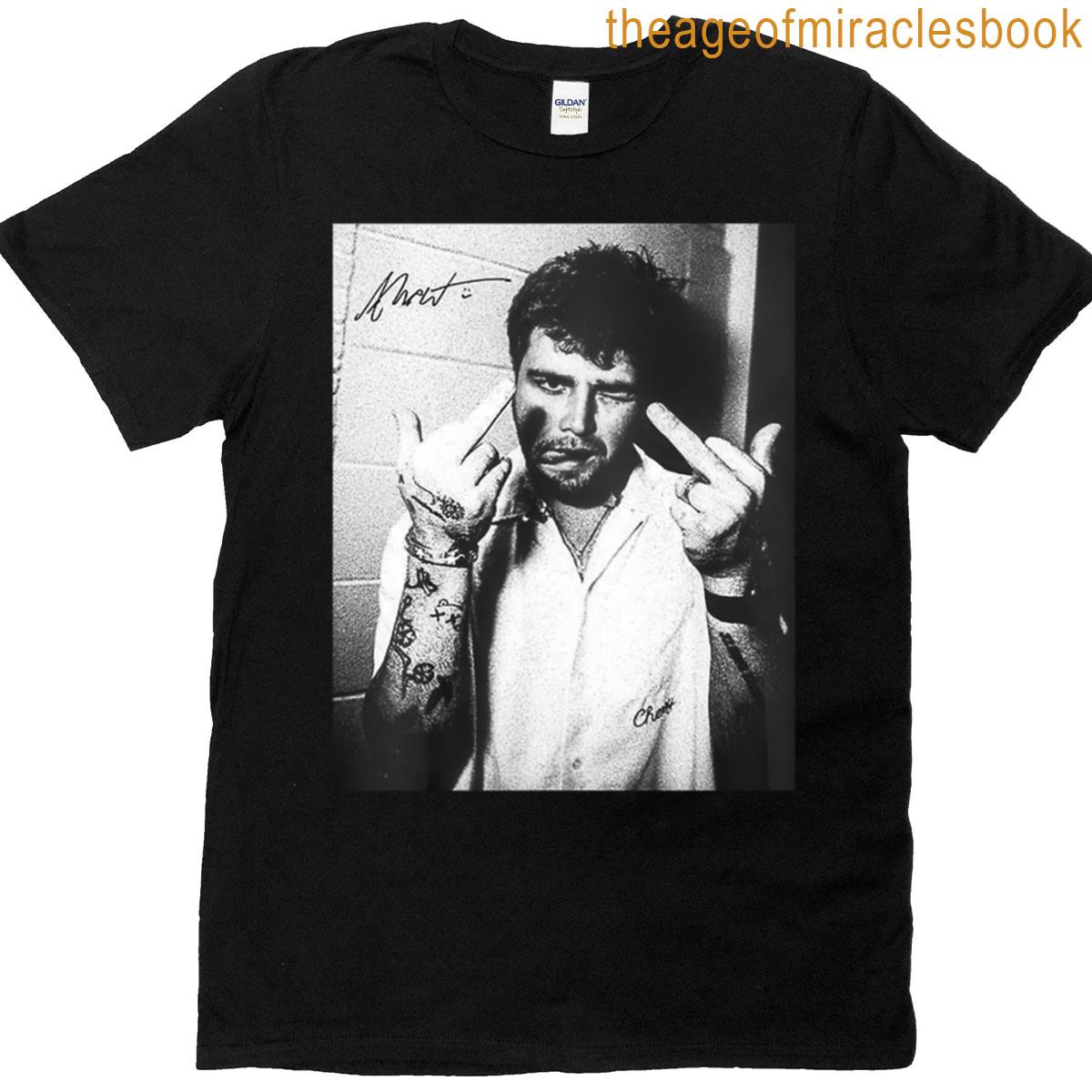 Alex Warren Middle Finger Vintage T-shirt